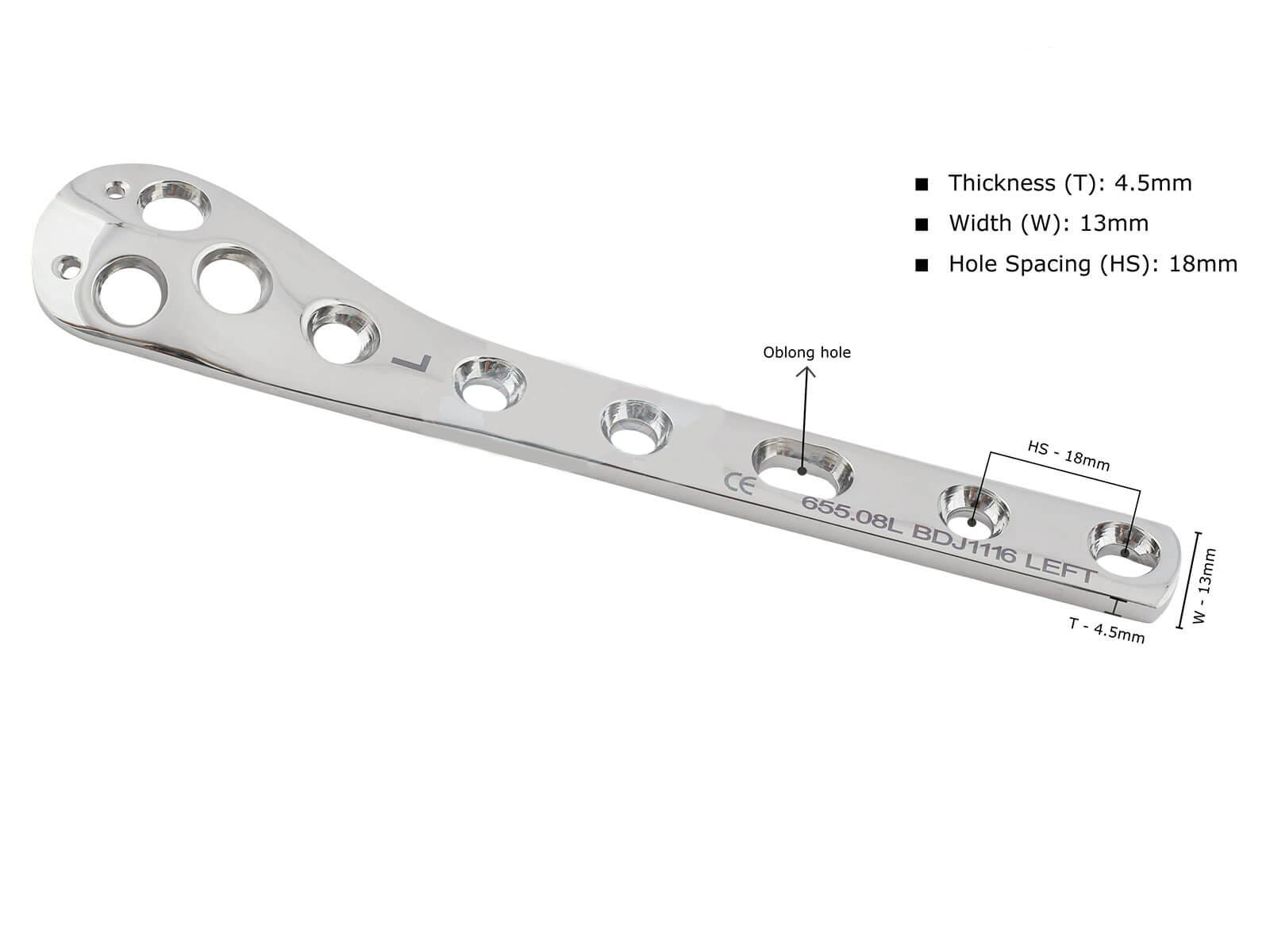 Medial Proximal Tibia Bone Plate