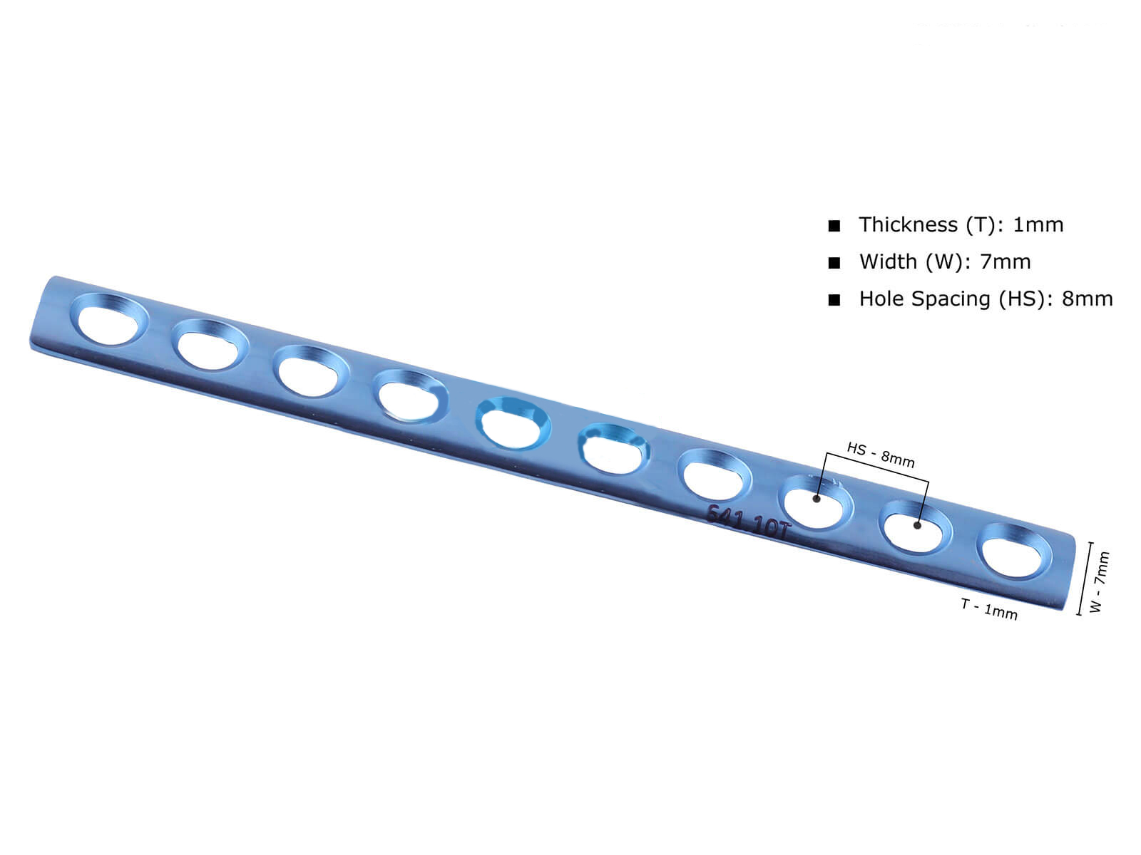 Quarter Tubular Plate