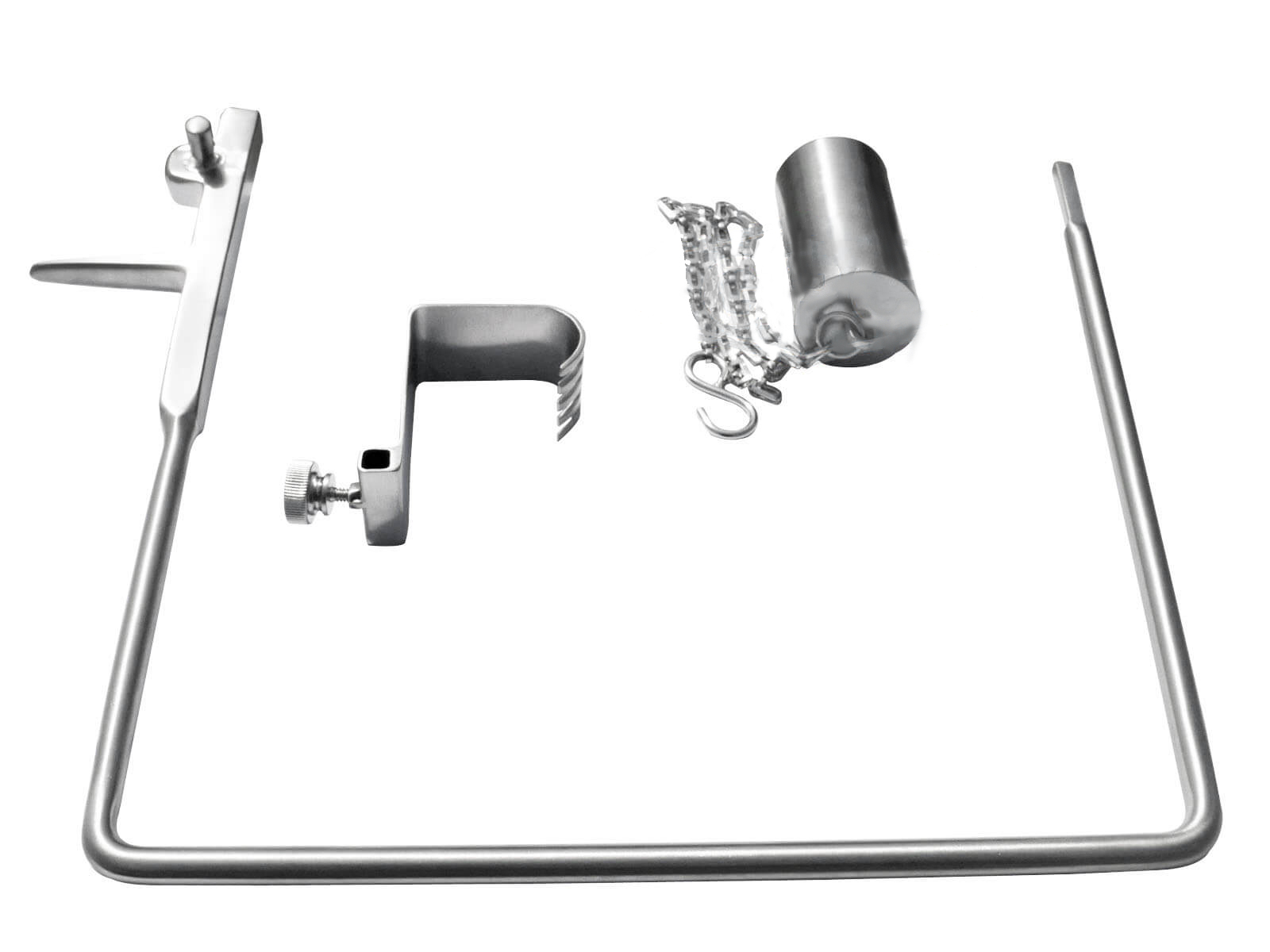 Charnley Hip Retractor with weight & Chain