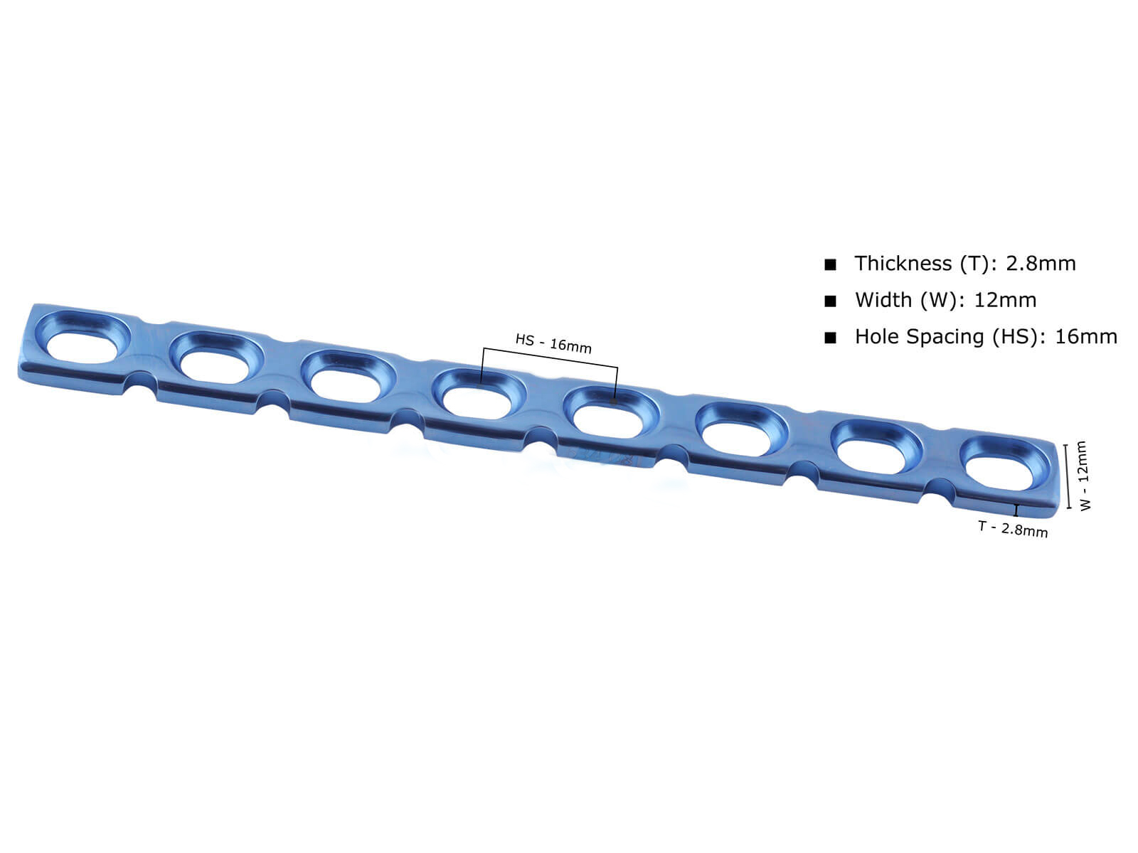 Reconstruction Plate 4.5mm Screws