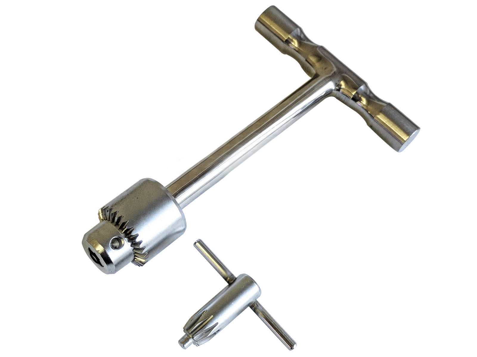 Steinmann pin introducer S.S. with S.S. Chuck & Key