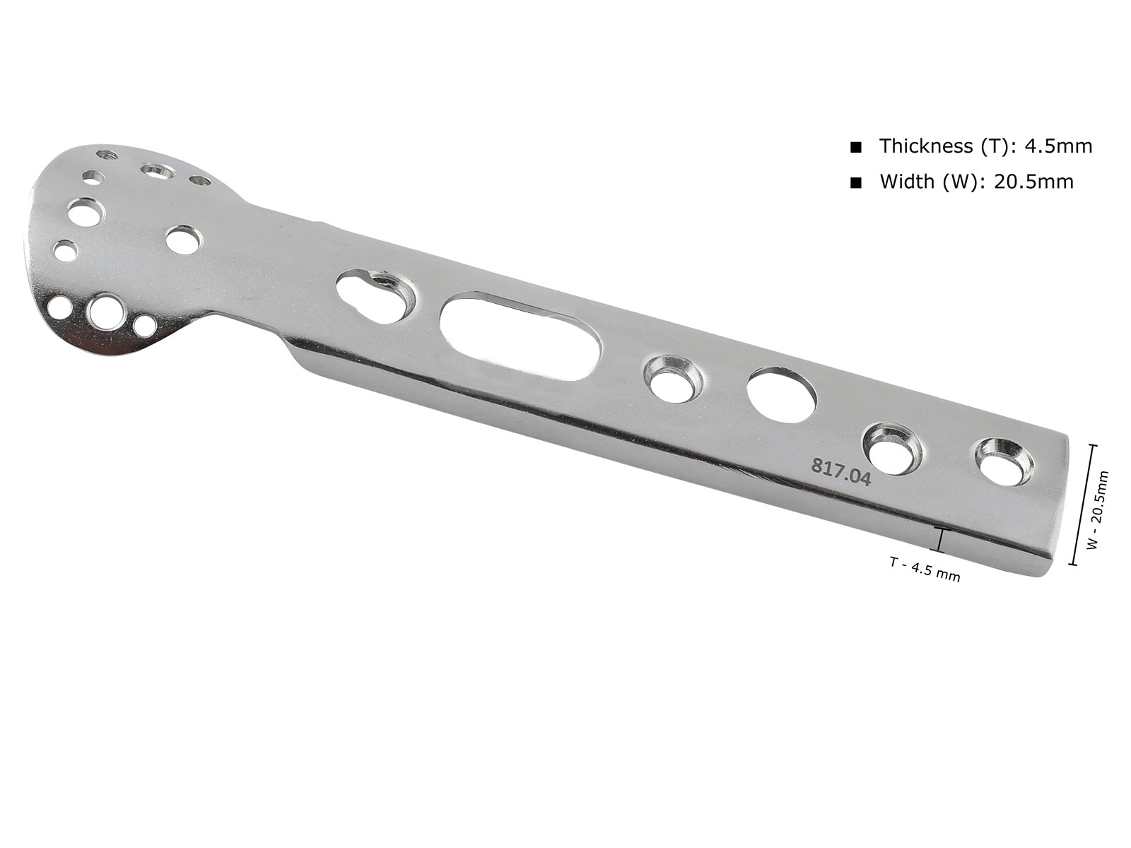 Trochanter Stablising Plate For DHS