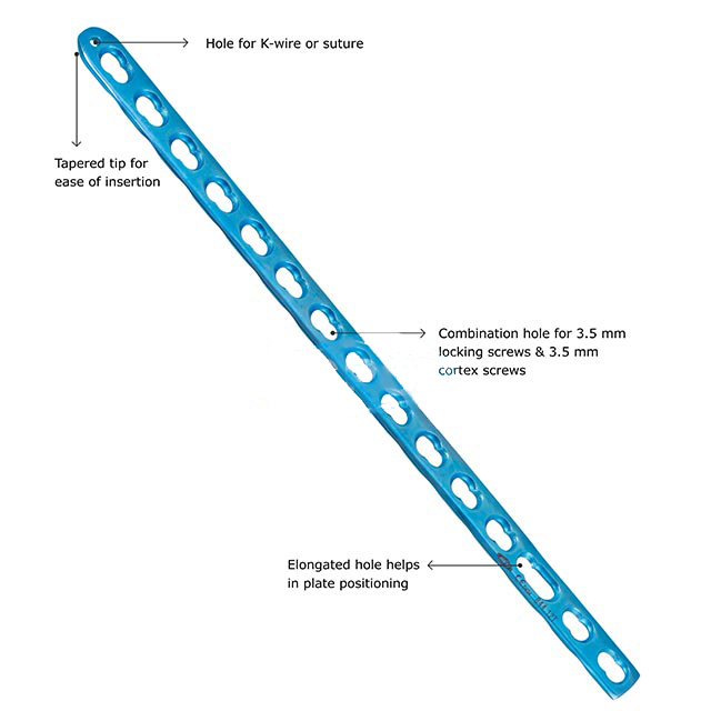 fixLOCK Metaphyseal Plate, 3.5 mm