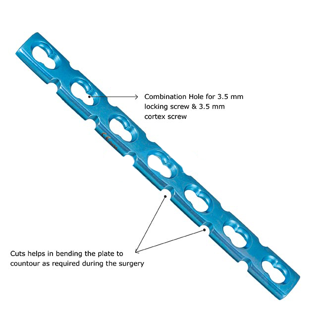 Reconstruction Locking Plate 3.5mm Screws